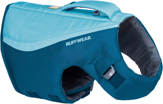 Premium Deep Blue Float Coat Dog Life Jacket - Adjustable Buoyancy Vest with Lift Handle & Reflective Trim for Safe Swimming & Outdoor Adventures - X-Small